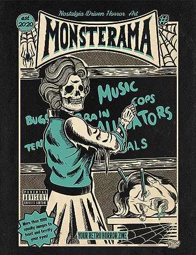 Stock image for Monsterama No. 4: Nostalgia Driven Horror Art for sale by Book Deals