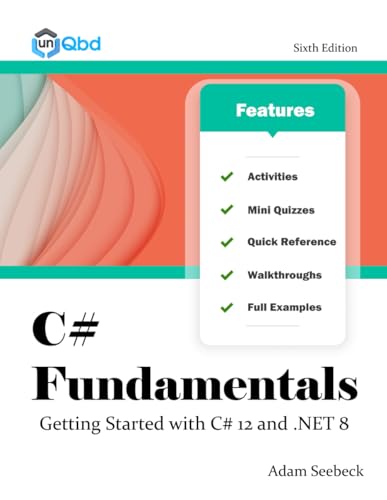 

C# Fundamentals - Getting Started with C# 12 and .NET 8