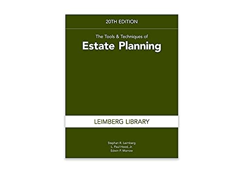Stock image for The Tools & Techniques of Estate Planning, 20th Edition for sale by suffolkbooks
