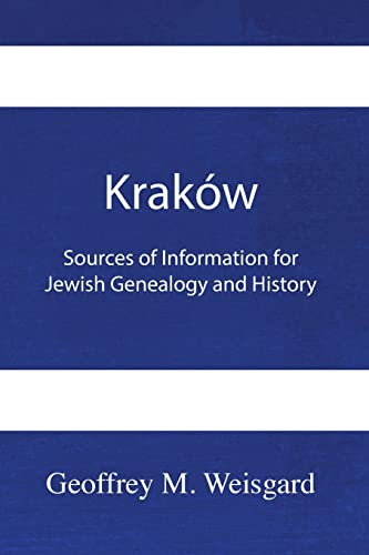 Stock image for Krakw: Sources of Information for Jewish Genealogy and History - Paperback for sale by Lucky's Textbooks