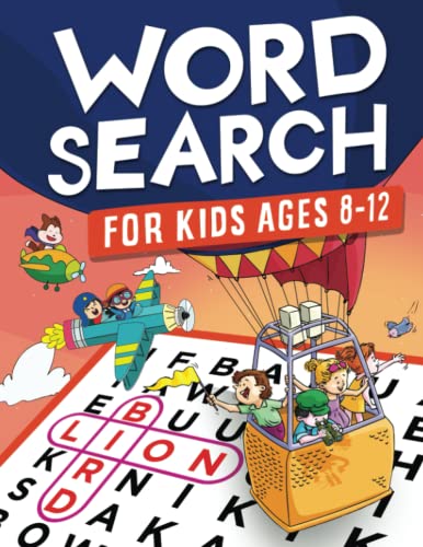 Imagen de archivo de Word Search for Kids Ages 8-12: Awesome Fun Word Search Puzzles With Answers in the End - Sight Words | Improve Spelling, Vocabulary, Reading Skills . (Kids Ages 8, 9, 10, 11, 12 Activity Book) a la venta por HPB-Ruby