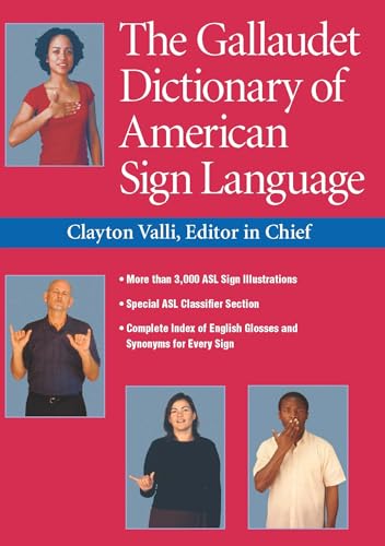 Imagen de archivo de The Gallaudet Dictionary of American Sign Language a la venta por The Book Corner