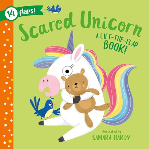 Beispielbild fr Scared Unicorn: A Lift-the-Flap Book! 14 Flaps! (First Feelings) zum Verkauf von SecondSale