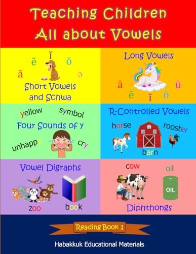 Stock image for Teaching Children All about Vowels: Reading Book 1 for sale by GF Books, Inc.