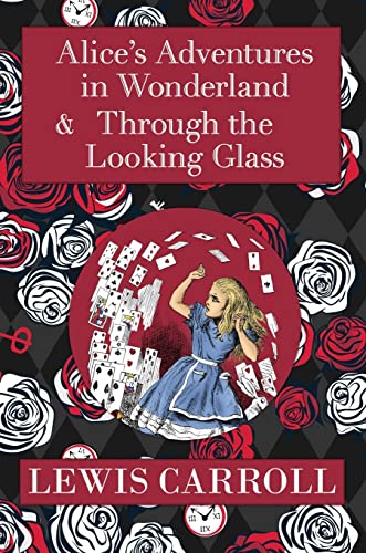 Imagen de archivo de The Alice in Wonderland Omnibus Including Alice's Adventures in Wonderland and Through the Looking Glass (with the Original John Tenniel Illustrations a la venta por ThriftBooks-Atlanta