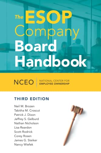 Stock image for The ESOP Company Board Handbook, 3rd Ed for sale by Books Unplugged