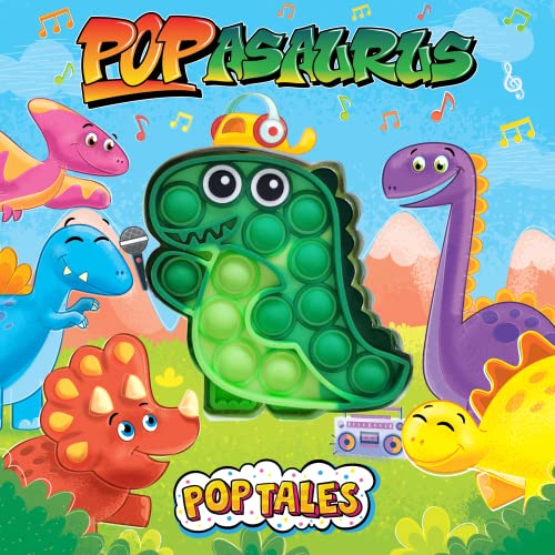 Imagen de archivo de POPasaurus - Children's Touch and Pop Board Book with Fidget Pop Toy a la venta por HPB-Diamond