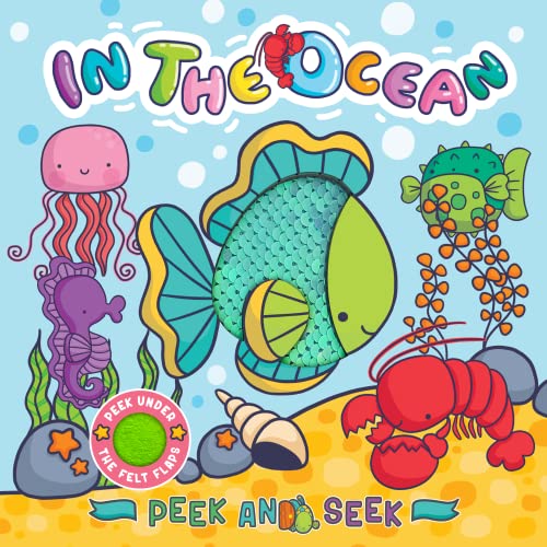 Beispielbild fr Little Hippo Books Peek and Seek In the Ocean Children's Books Ages 1-3 | Touch and Feel Books for Toddlers 1-3 & Baby Books | Best Kid's Books and . Children's Books and Sensory Books zum Verkauf von ThriftBooks-Atlanta