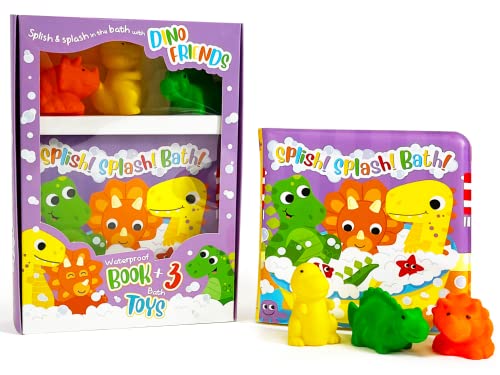 9781955044783: Little Hippo Books Splish! Splash! Bath! - Children's Waterproof Bath Book and Toy Set