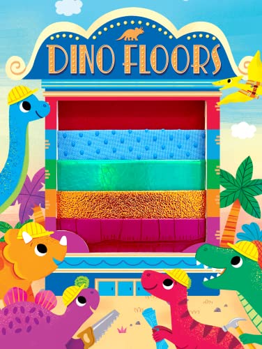 Imagen de archivo de Dino Floors - Children's Touch and Feel Tower Storybook - Sensory Board Book a la venta por HPB-Blue