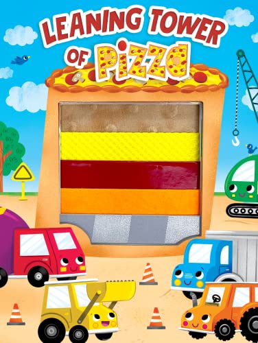 Imagen de archivo de Leaning Tower of Pizza - Children's Touch and Feel Tower Storybook - Sensory Board Book a la venta por Your Online Bookstore