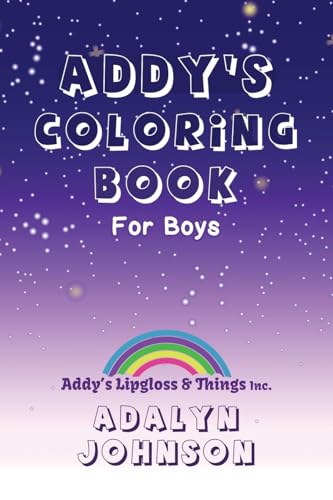 Imagen de archivo de Addy's Coloring Book For Boys a la venta por PBShop.store US