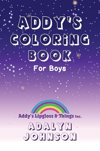 Stock image for Addy's Coloring Book For Boys for sale by PBShop.store US