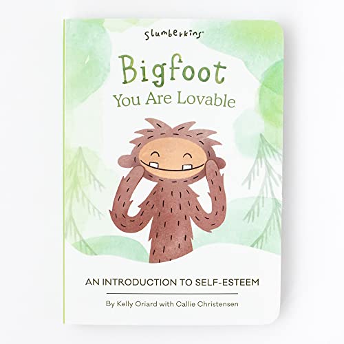 Beispielbild fr Slumberkins Bigfoot, You are Lovable: An Introduction to Self-Esteem, Promotes Self Esteem Positive Relationships, Social Emotional Learning Tools for Ages 0+ zum Verkauf von Goodwill Books