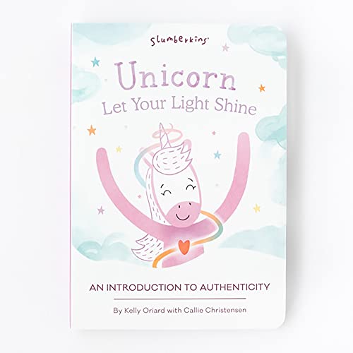 Beispielbild fr Slumberkins Unicorn, Let Your Light Shine: An Introduction to Authenticity | Promotes Authenticity | Social Emotional Tools for Ages 0+ zum Verkauf von Goodwill of Colorado