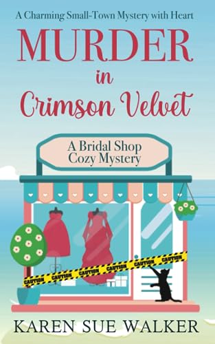 Stock image for Murder in Crimson Velvet: A Bridal Shop Cozy Mystery (Bridal Shop Mysteries) for sale by GF Books, Inc.