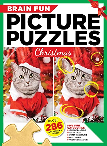 Stock image for Brain Fun Picture Puzzles: Christmas for sale by Books Unplugged