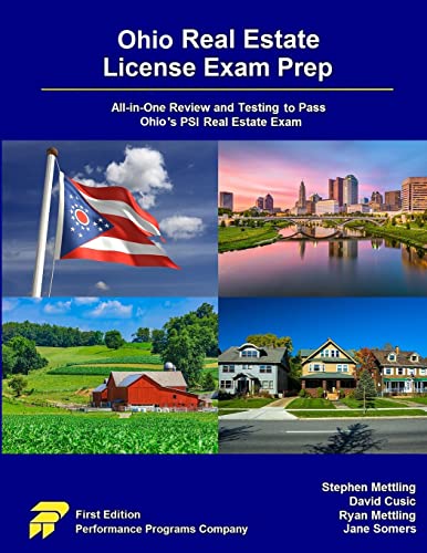 Beispielbild fr Ohio Real Estate License Exam Prep: All-in-One Review and Testing to Pass Ohio's PSI Real Estate Exam zum Verkauf von GreatBookPrices