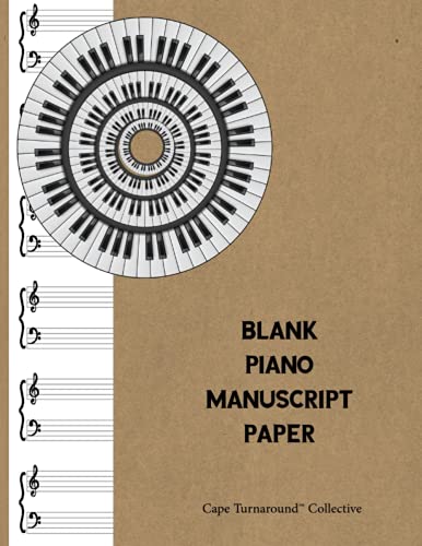 Stock image for Blank Piano Composition Manuscript Paper | Notebook: For Students, Musician, Songwriters and Composers (8.5" x 11") for sale by GF Books, Inc.