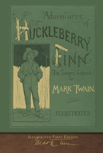 Imagen de archivo de Adventures of Huckleberry Finn (SeaWolf Press Illustrated Classic): First Edition Cover a la venta por Books Unplugged