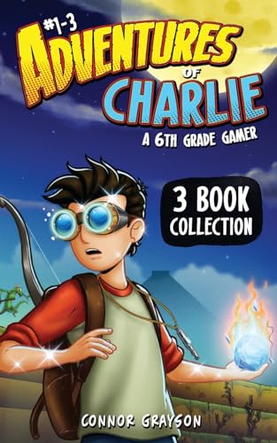 Stock image for Adventures of Charlie: A 6th Grade Gamer #1-3 (3 Book Collection) for sale by ThriftBooks-Dallas