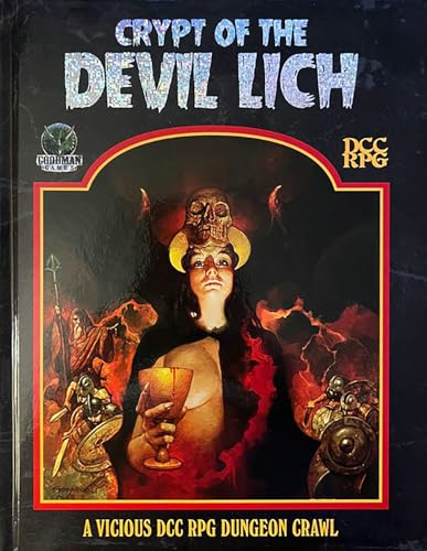 Beispielbild fr Crypt of the Devil Lich - DCC RPG Edition zum Verkauf von Blackwell's