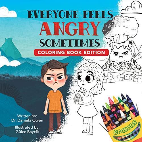 Beispielbild fr Everyone Feels Angry Sometimes: Coloring Book Edition zum Verkauf von Blackwell's