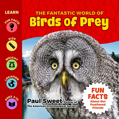 Beispielbild fr The Fantastic World of Birds of Prey - Childrens Book of Birds Featuring Eagles, Condors, Vultures, Owls, Hawks, Falcons and more The Ultimate Educational Fact Bird Book For Kids of All Ages zum Verkauf von Big River Books