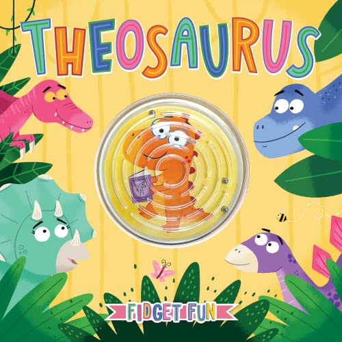 Stock image for Theosaurus - Children's Sensory Storybook with Touch and Fidget Bead Maze for sale by HPB-Blue