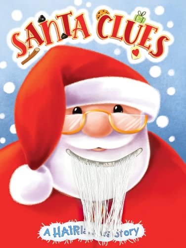 Stock image for Santa Clues - Childrens Touch and Feel Holiday Storybook - Sensory Board Book for sale by Zoom Books Company
