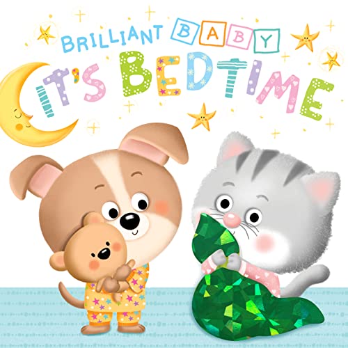 Stock image for Little Hippo Books Brilliant Baby: It's Bedtime - Children's Touch and Feel and Learn Sensory Board Book for sale by Orion Tech