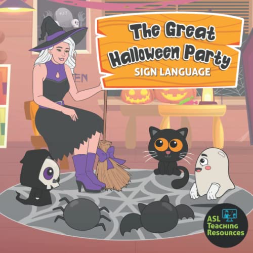 Stock image for The Great Halloween Party: Sign Language for Kids for sale by GF Books, Inc.