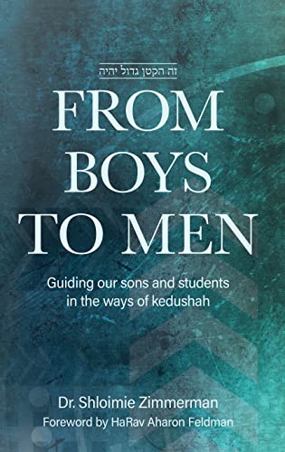 Imagen de archivo de From Boys to Men: Guiding Our Sons And Students In The Ways Of Kedushah a la venta por BooksRun