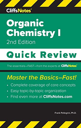 Stock image for CliffsNotes Organic Chemistry I: Quick Review for sale by GreatBookPrices