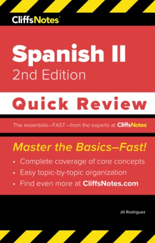 Beispielbild fr CliffsNotes Spanish II: Quick Review zum Verkauf von GreatBookPrices