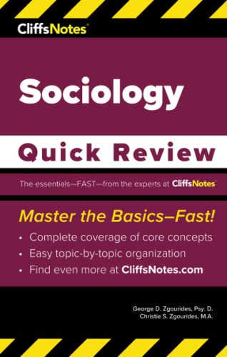 Stock image for CliffsNotes Sociology: Quick Review for sale by GF Books, Inc.