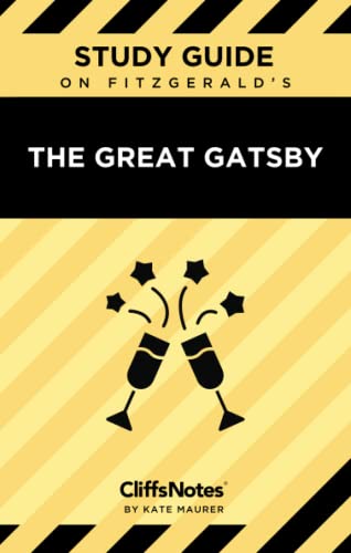 Stock image for CliffsNotes Study Guide on Fitzgeralds The Great Gatsby (Literature Notes) for sale by Goodwill Southern California