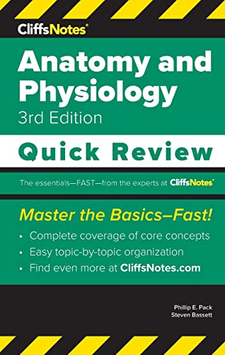 9781957671628: CliffsNotes Anatomy and Physiology: Quick Review
