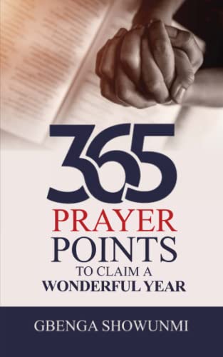 Stock image for 365 Prayer Point to Claim a Wonderful Year for sale by PBShop.store US