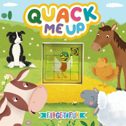 Stock image for Quack Me Up - Children's Sensory Storybook with Touch and Play Fidget Puzzle Slider for sale by HPB-Blue