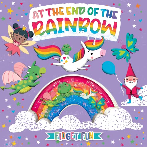 Beispielbild fr At the End of the Rainbow - Childrens Sensory Storybook with Touch and Feel Fidget Confetti Gel Pouch zum Verkauf von New Legacy Books