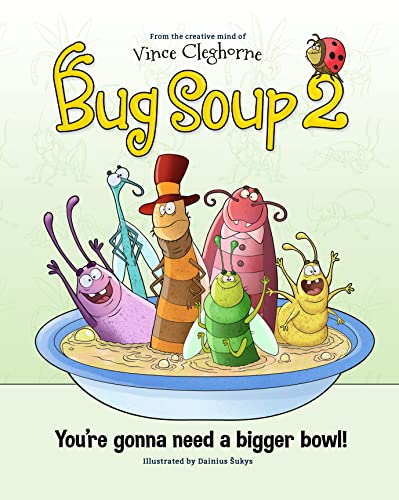 Beispielbild fr Bug Soup 2 - Fun Zoo Book for Kids Ages 3-8, Match Each Pot of Soup to the Correct Zoo Animal - Interactive Books for Kids, Fun Activity for Daytime or Bedtime! zum Verkauf von R Bookmark