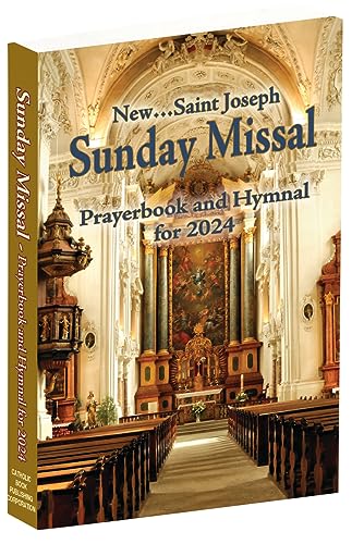 Imagen de archivo de St. Joseph Sunday Missal Prayerbook and Hymnal for 2024: American Edition a la venta por PlumCircle