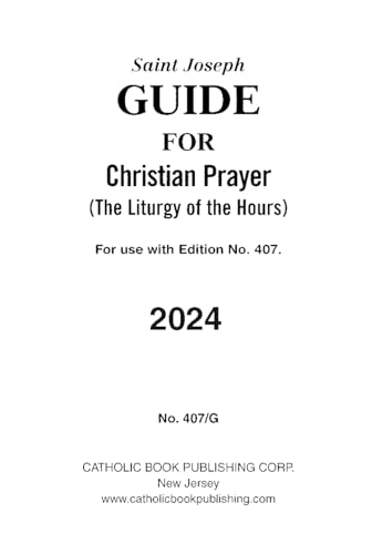 Beispielbild fr Christian Prayer Guide Large Type 2024 zum Verkauf von PlumCircle