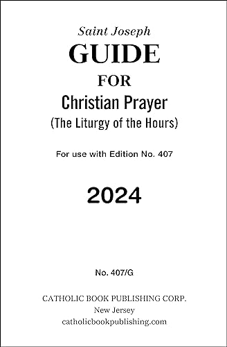 Stock image for Christian Prayer Guide Large Type 2024 for sale by PlumCircle