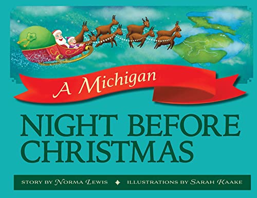 Beispielbild fr A Michigan Night Before Christmas zum Verkauf von Buchpark