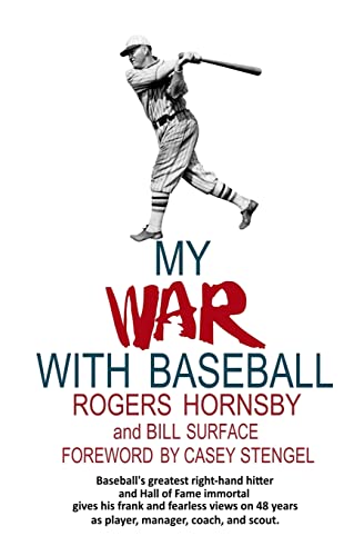 Stock image for My War with Baseball for sale by GF Books, Inc.