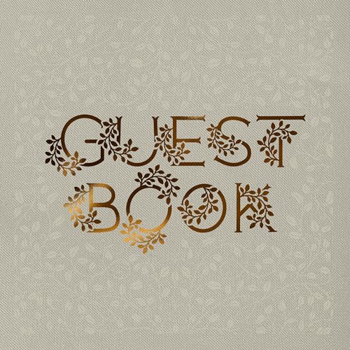 Stock image for Wedding Guest Book: An Heirloom-Quality Guest Book with Foil Accents and Hand-Drawn Illustrations for sale by HPB-Ruby
