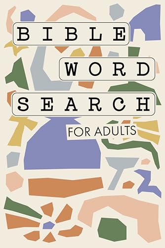 Imagen de archivo de Bible Word Search for Adults A Modern BibleThemed Word Search Activity Book to Strengthen Your Faith a la venta por Revaluation Books