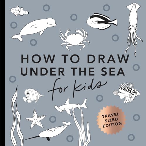 Stock image for Under the Sea: How to Draw Books for Kids with Dolphins, Mermaids, and Ocean Animals (Mini) for sale by Revaluation Books
